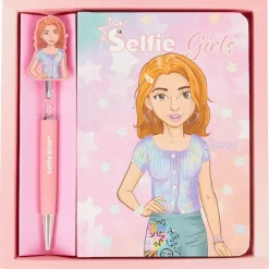 Office Essentials Selfie Girls Notitieboek Met Pen^ Bureau Accessoires