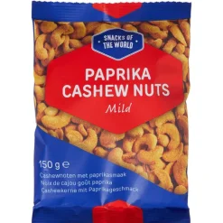 Bifi Snacks Of The World Cashewnoten Met Paprikasmaak^ Noten & Snacks
