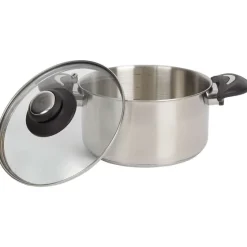 Sola Kookpan Met Glazen Deksel^ Pannen