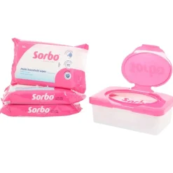 Fabulosa Sorbo Vochtige Reinigingsdoekjes In Opbergbox^ Schoonmaakmiddelen