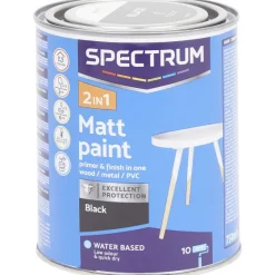 Spectrum 2-In-1 Matte Verf^ Verf