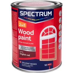 Spectrum 2-In-1 Zijdeglans Houtlak Engels^ Verf