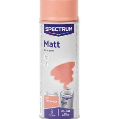 Spectrum Matte Spuitverf Terracotta^ Verf