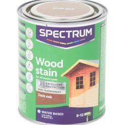 Spectrum Semi-Transparante Houtbeits Donker Eiken^ Verf