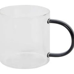 Merk Theeglas Met Gekleurd Oor^ Servies