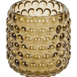 Merk Theelichthouder Met Bolletjes^ Kaarsenhouders