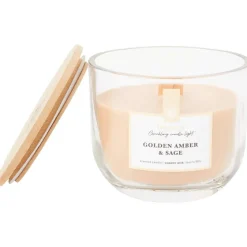 Candra Treewick Geurkaars Met Houtlont^ Kaarsen