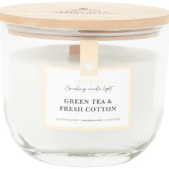 Candra Treewick Geurkaars Met Houtlont^ Kaarsen