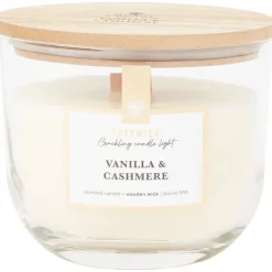 Candra Treewick Geurkaars Met Houtlont^ Kaarsen