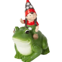 Merk Tuinbeeldje Dier Met Kind^ Tuindecoratie