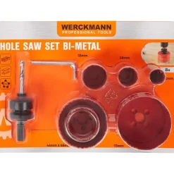 Werckmann Gatenzaagset^ Gereedschap