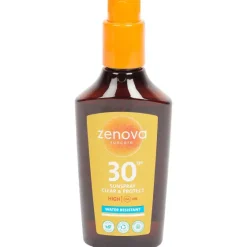 Zenova Zonnespray Clear & Protect^ Zonnebrand & Aftersun