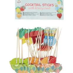 Merk Zomerse Cocktailprikkers^ Feestartikelen
